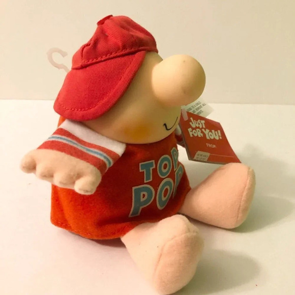 Vintage 1994 American Greetings Ziggy Top Pop Fathers Day Plush Soft Doll - Picture 8 of 13